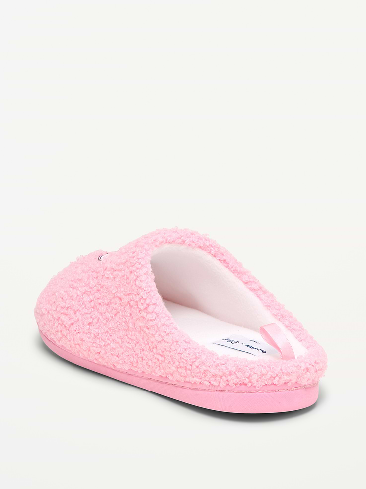 Image 4 de 4, Pantoufles en sherpa Angel de Disney© pour fille