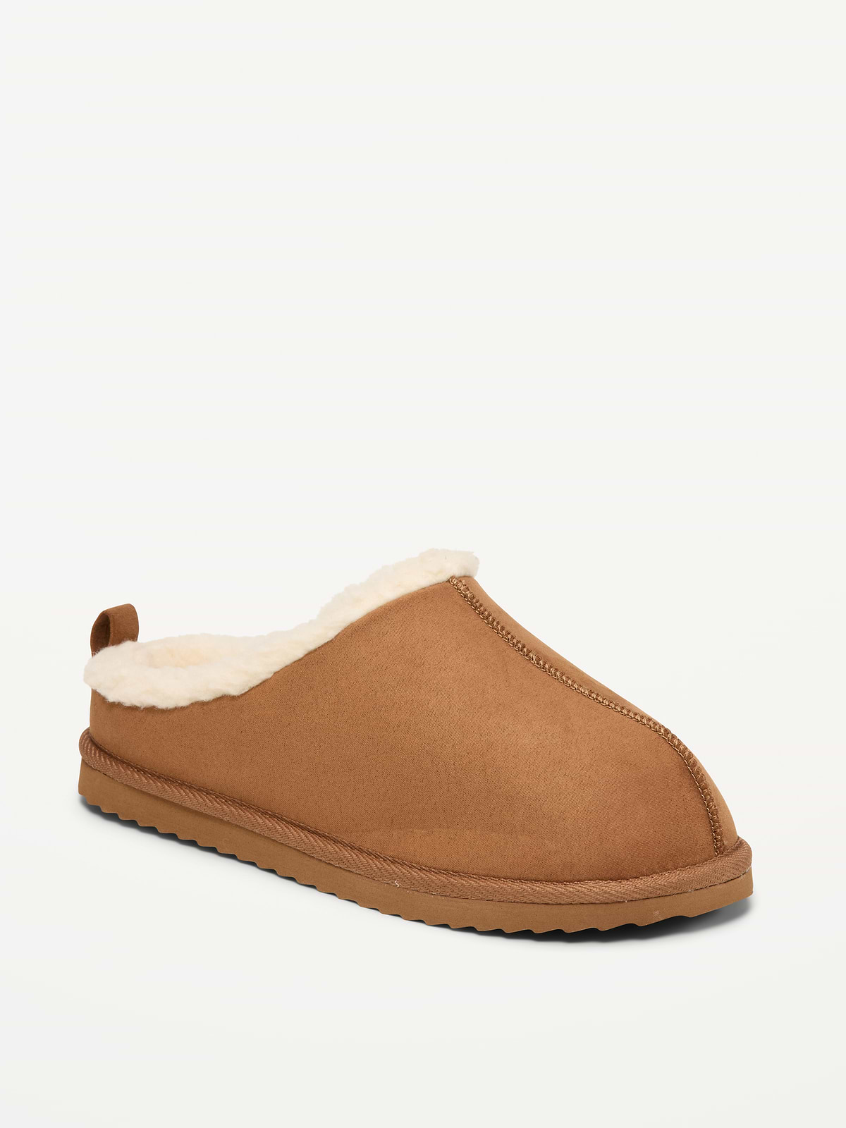Faux-Suede Mule Slippers for Boys