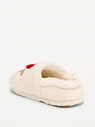 Image 3 of 4, Sherpa Critter Slippers for Toddler