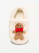 Image 2 of 4, Sherpa Critter Slippers for Toddler