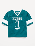 Image 1 of 3, v neck, short sleeves, drop shoulders, graphic at front, Product #1184172
