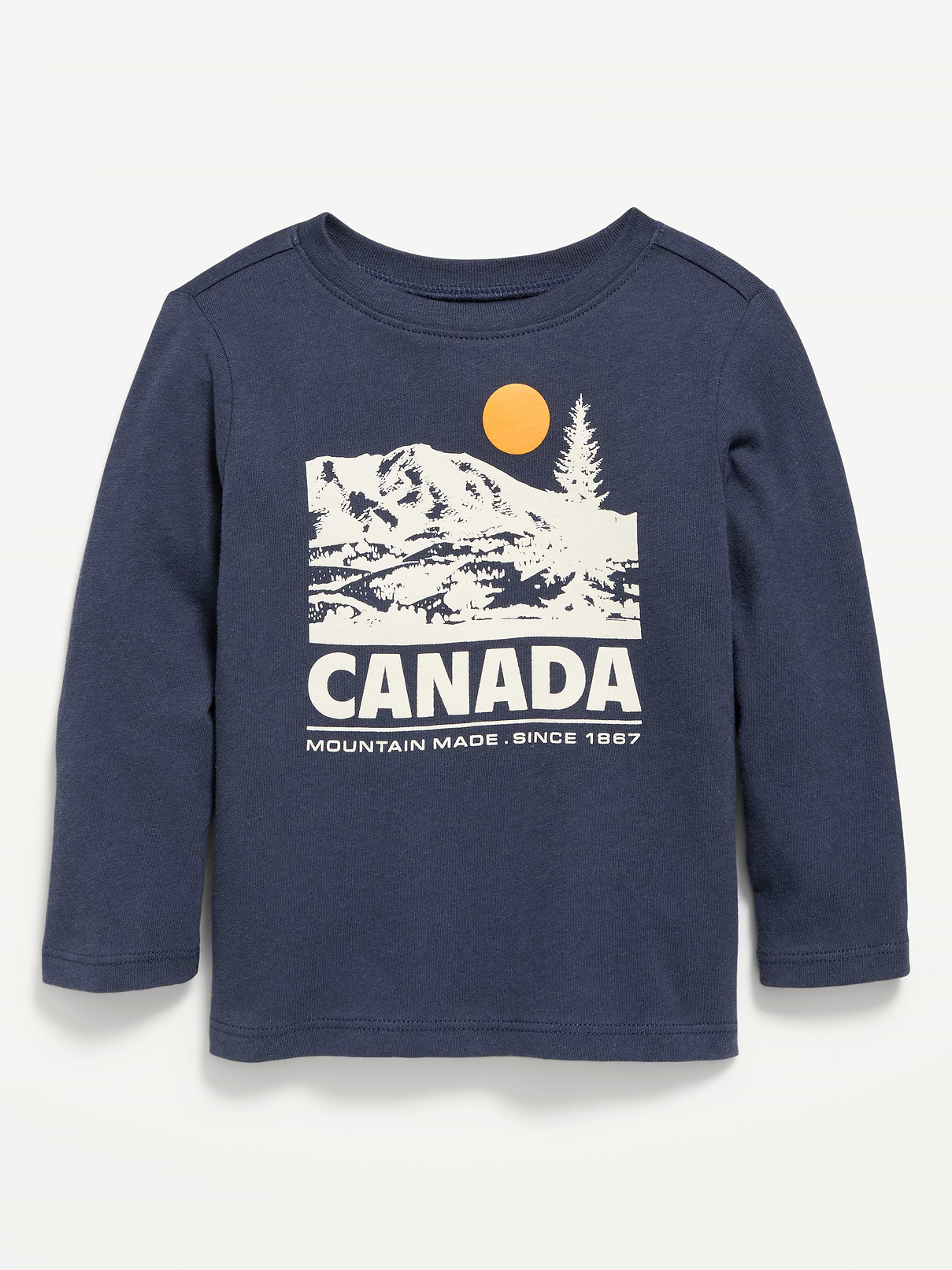 Image 1 of 1, crew neck, long sleeves, graphic at front, Product #1184210