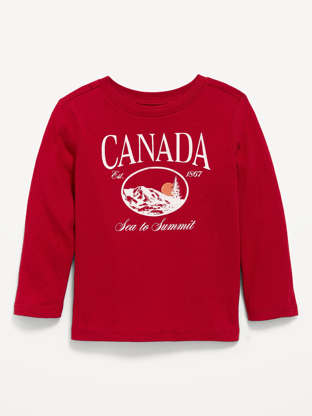 Image 1 of 1, crew neck, long sleeves, graphic at front, Product #1184210