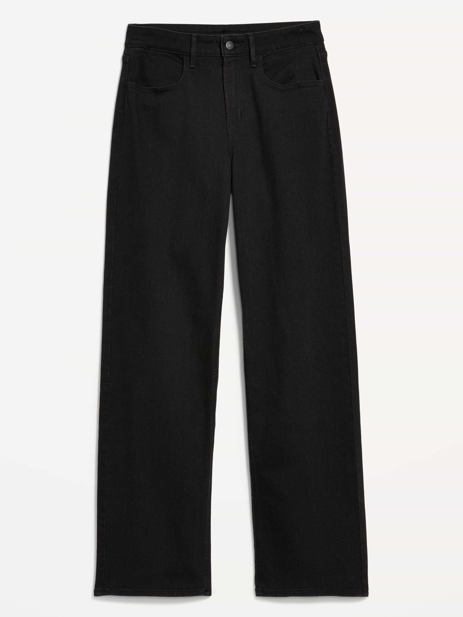 Image 1 of 6, A new and improved roomy leg with fuller hips., no-gap high waist, zip fly, wide leg, Product #1190156