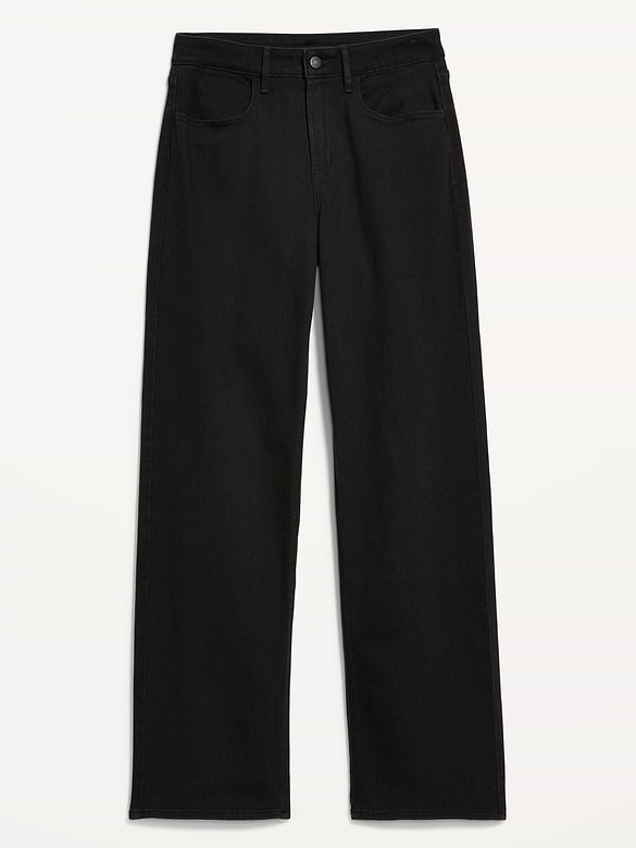 Curvy High-Waisted Wow Wide-Leg Jeans
