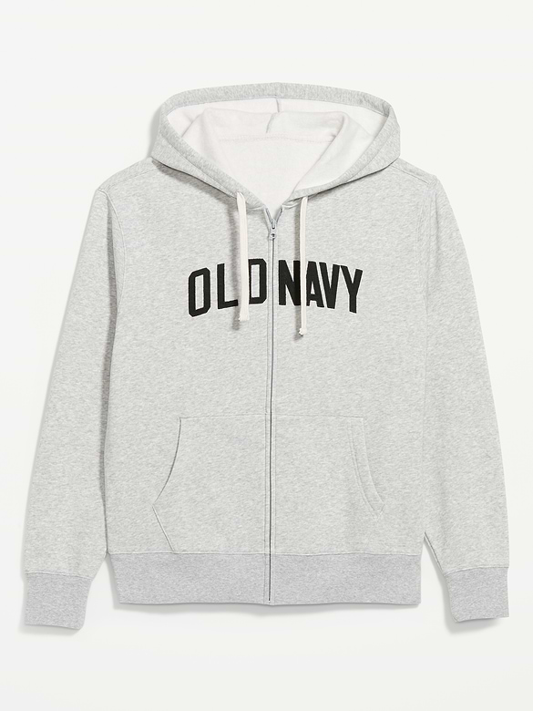 Loose Logo Zip Hoodie