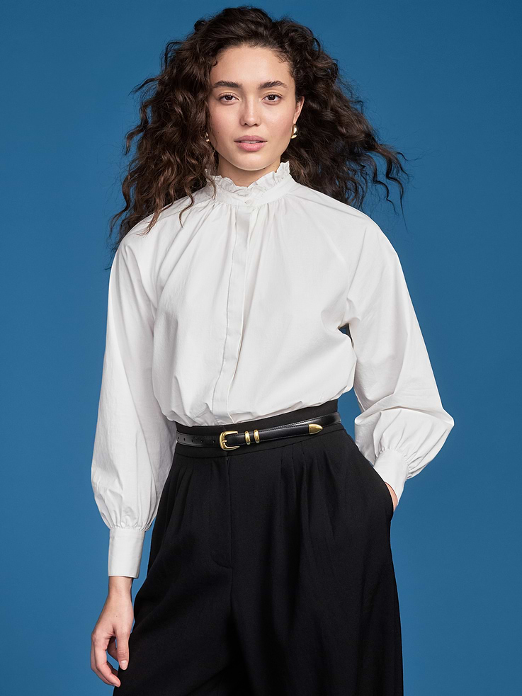 Image 3 de 6, Chemisier à manches longues Old Navy x Altuzarra