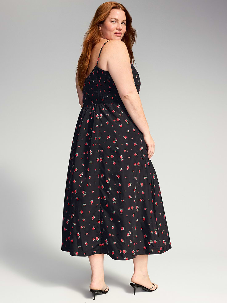 Image 8 of 8, The Occasion by Old Navy Sleeveless Fit and Flare Midi Dress
