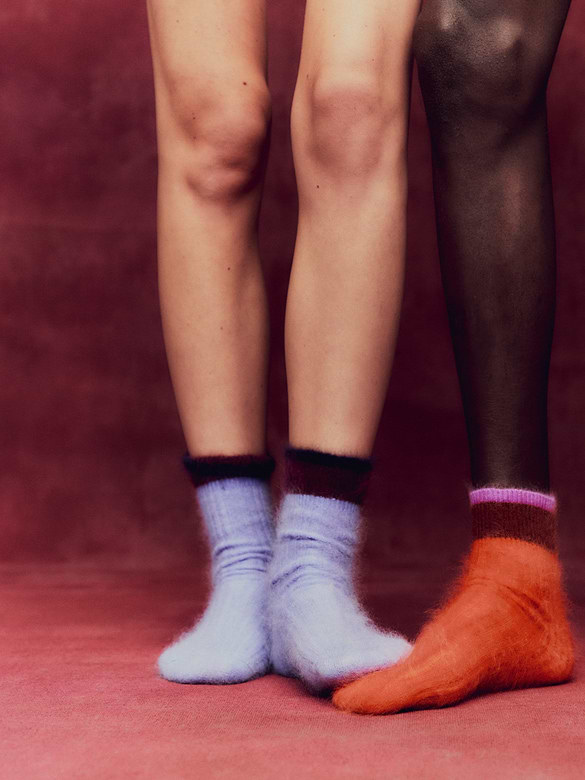 Banana Republic x Zankov | Brushed Cashmere Sock