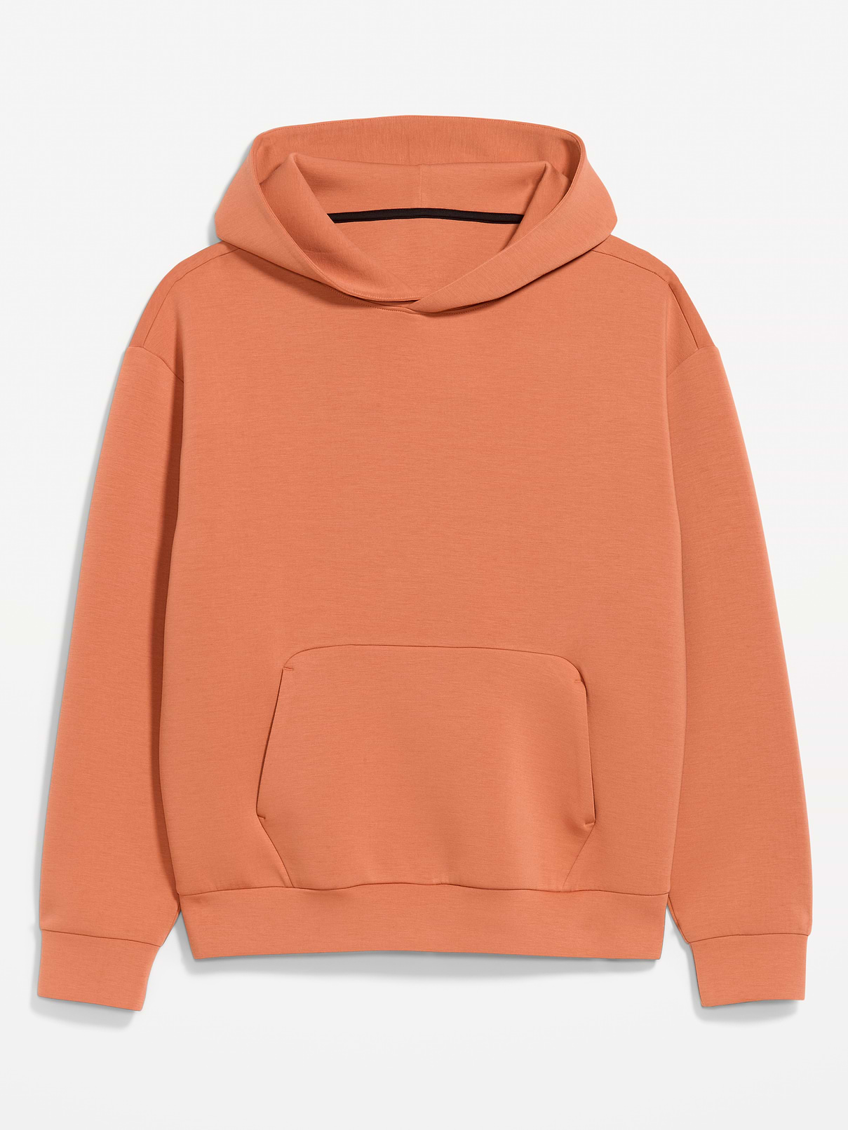 Image 1 of 2, Make your moves in Old Navy Sport's Bounce Fleece: Our signature smooth spacer fabric that keeps its shape., built-in hood, drop-shoulder sleeves, kangaroo pocket, rib-knit trim, pullover style, 4-way stretch, breathable, Product #907940