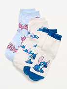 Image 1 of 1, pack includes 3 pairs of socks with varying licensed graphics, rib-knit openings, notched seams for comfort, © Disney, Product #911013