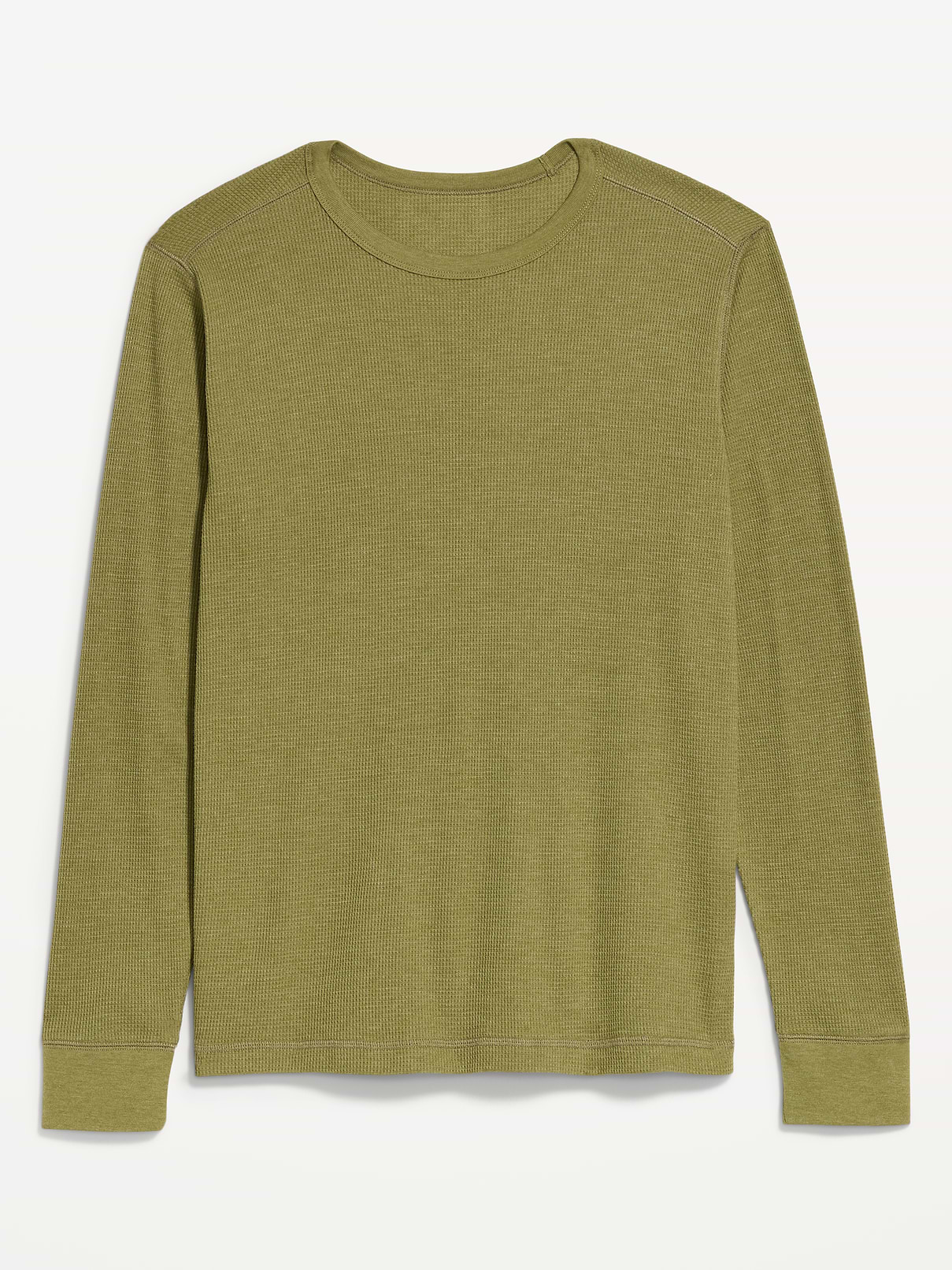 Image 1 of 3, crew neck, long sleeves, rib-knit trim, Product #909054