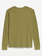 Image 1 of 3, crew neck, long sleeves, rib-knit trim, Product #909054