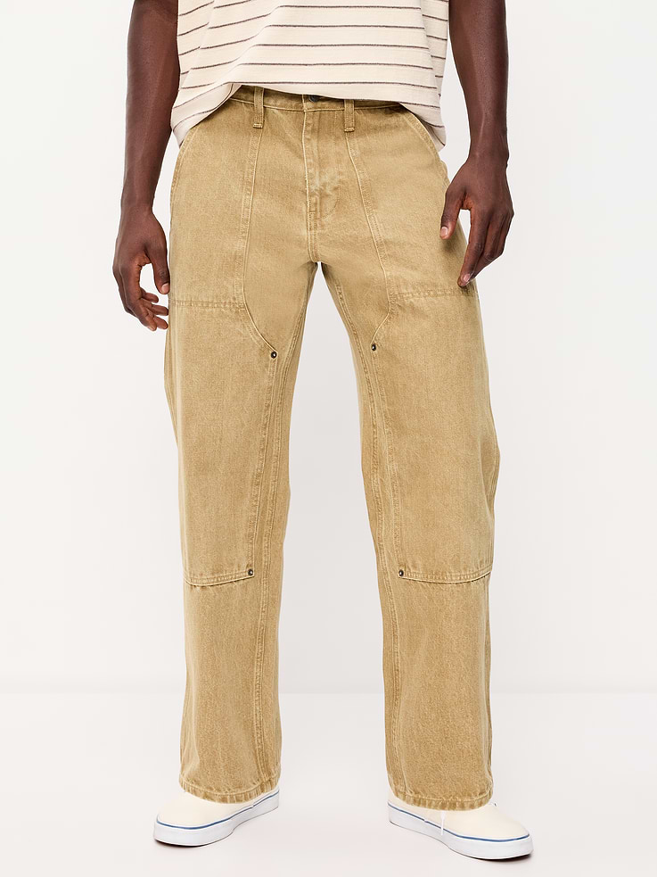 Image 2 of 5, 90s Baggy Double-Knee Carpenter Jeans