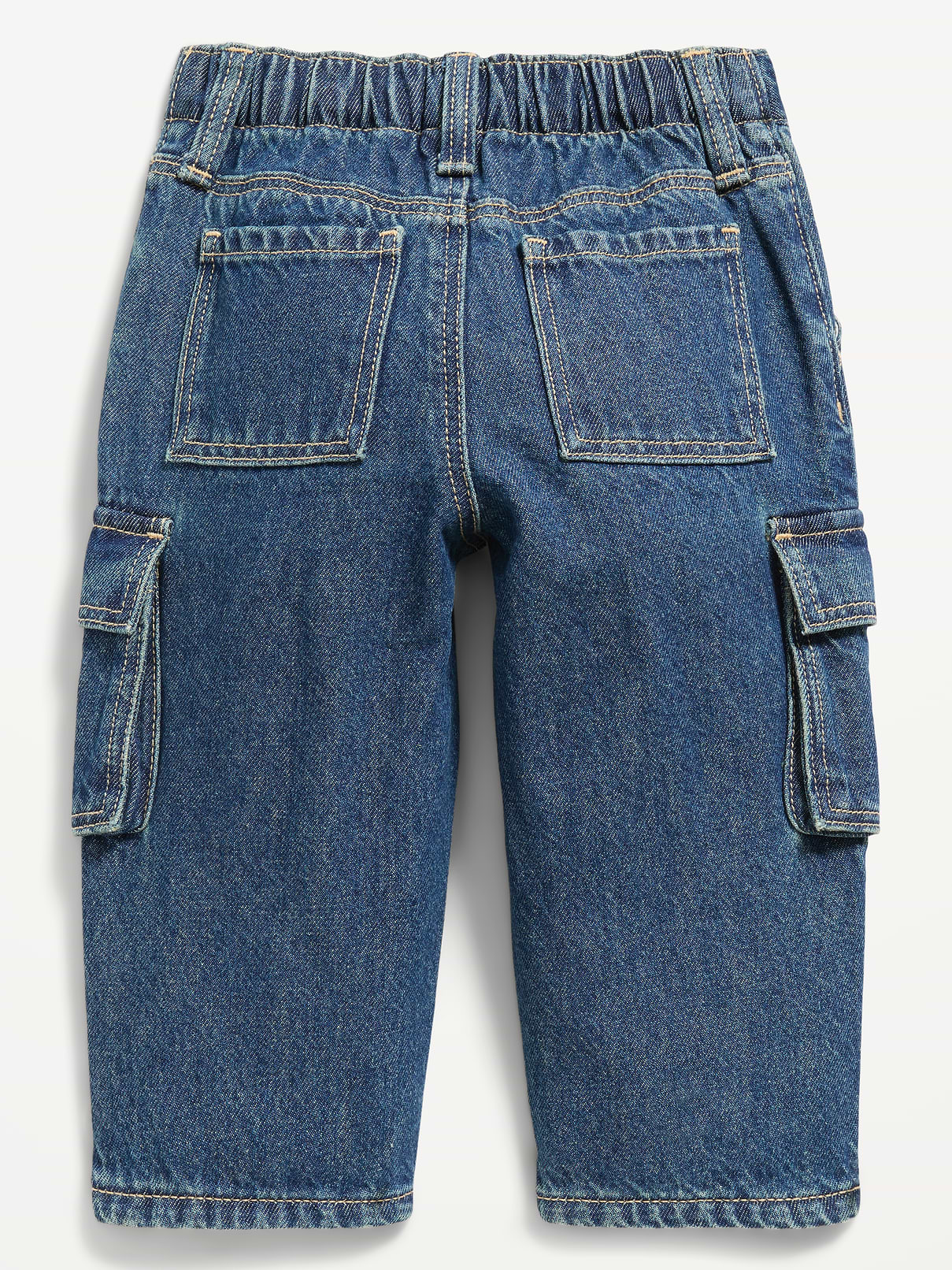 Image 4 de 4, Jean cargo coupe très généreuse à jambe baril pour tout-petit