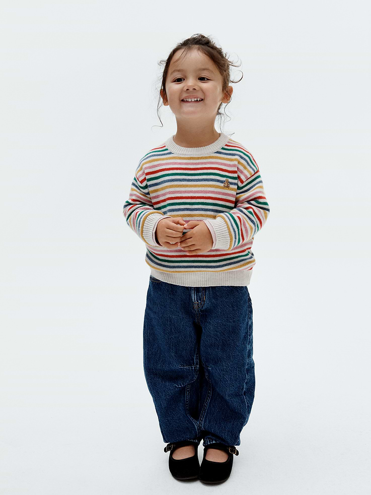 Image 4 of 4, Baby & Toddler Horseshoe Jeans