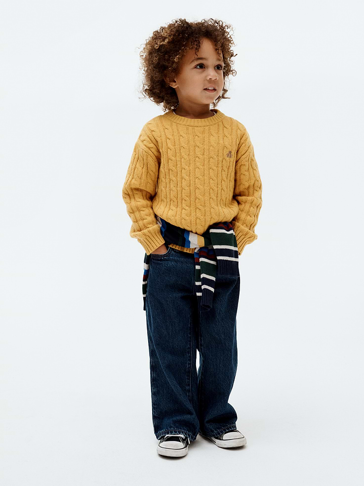 Image 5 of 5, Baby & Toddler Extra Baggy Jeans