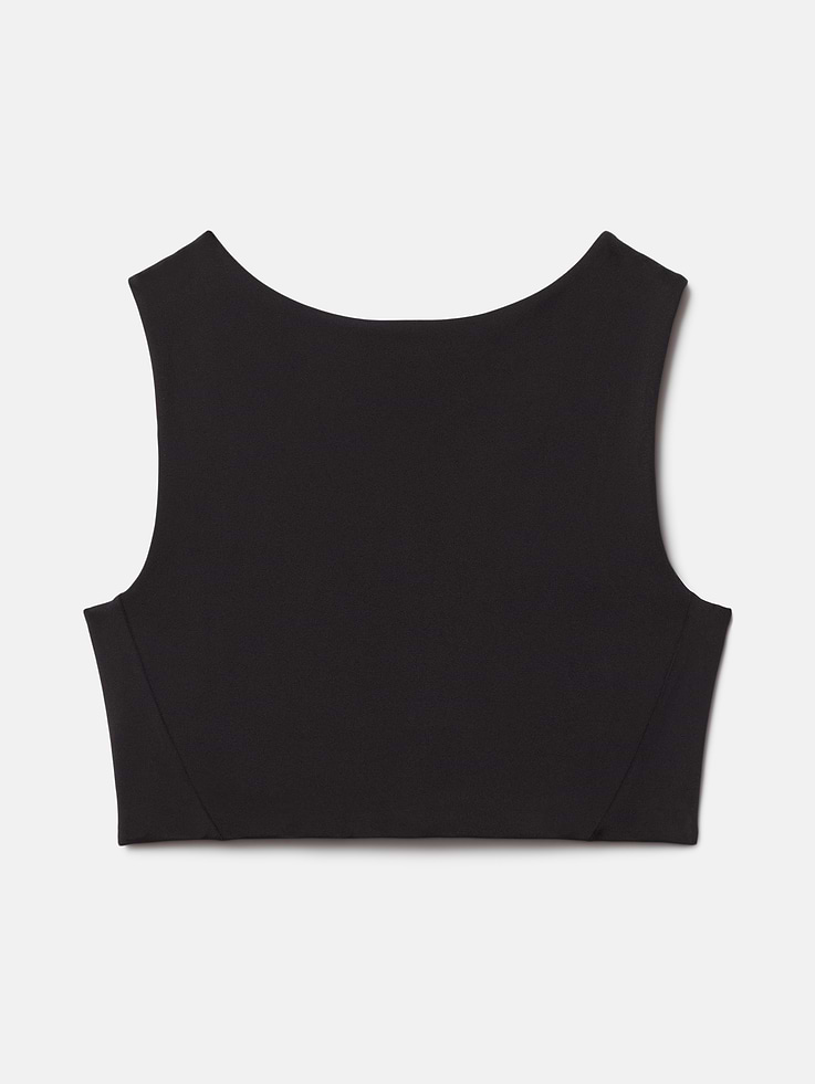 Image 4 of 4, Transcend Low Back Longline Bra A-C