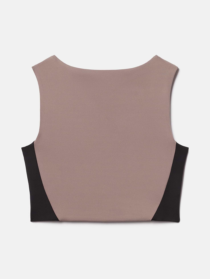 Image 4 of 4, Transcend Low Back Longline Bra D-DD