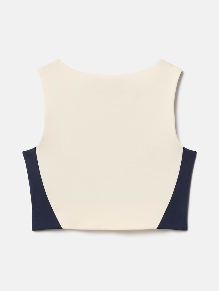 Image 4 of 4, Transcend Low Back Longline Bra D-DD