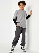 Image 3 of 5, Favorite Fleece Baggy Jogger Sweatpants for Boys