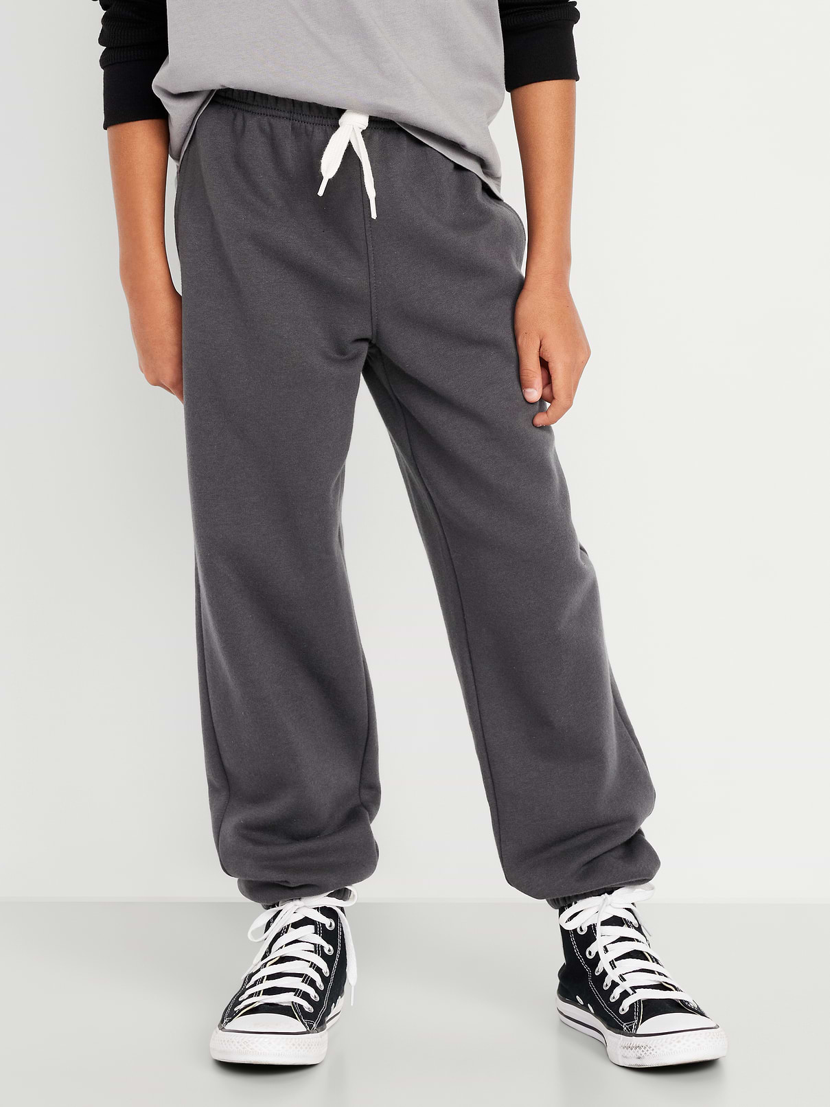 Image 1 of 5, elasticized waist, functional drawstring, on-seam pockets, cinched leg cuffs, Product #511180
