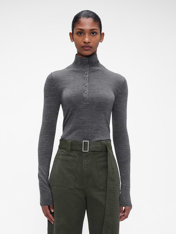 Gap × Victoria Beckham Merino Turtleneck Sweater