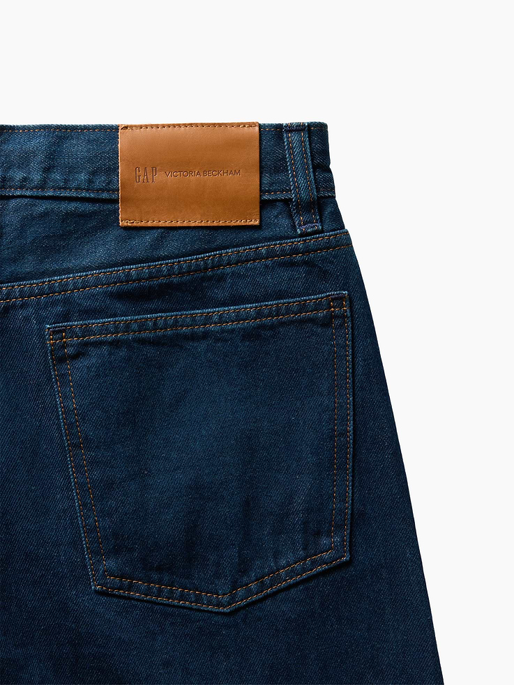 Image 9 of 10, Gap × Victoria Beckham Low Slung Baggy Jeans