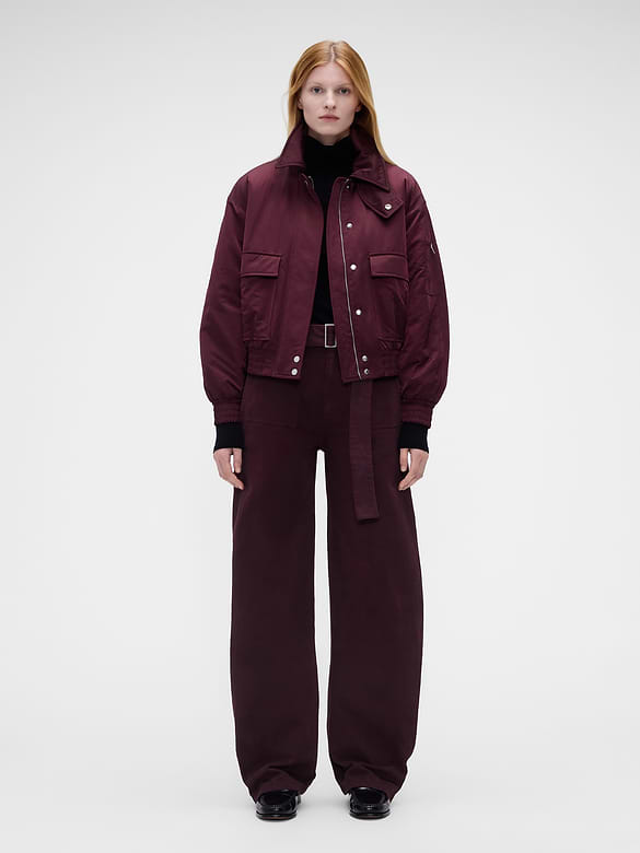 Gap × Victoria Beckham High Rise Utility Pants