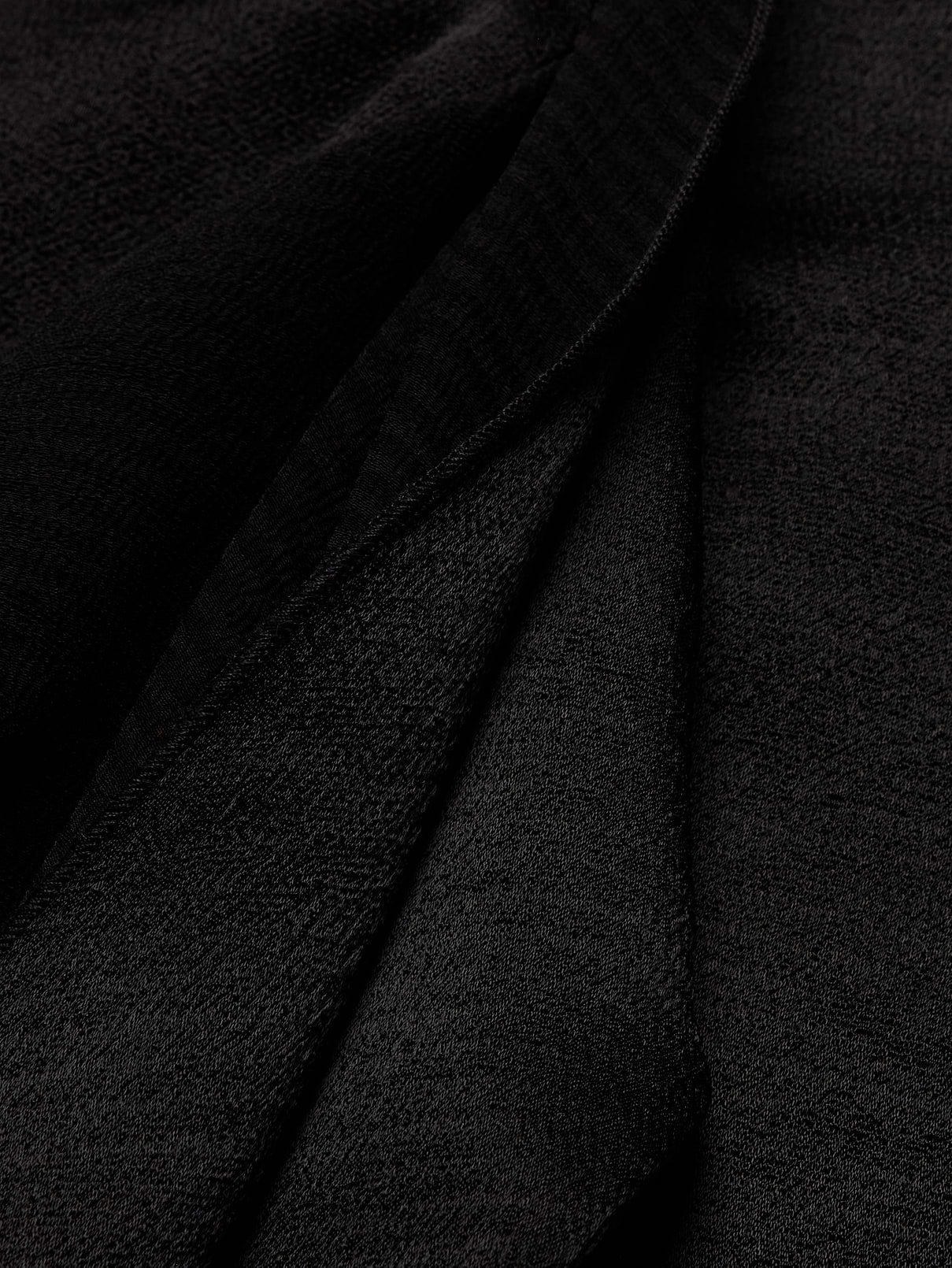 Image 8 of 8, Hammered Satin Draped Cowl-Neck Maxi Dress