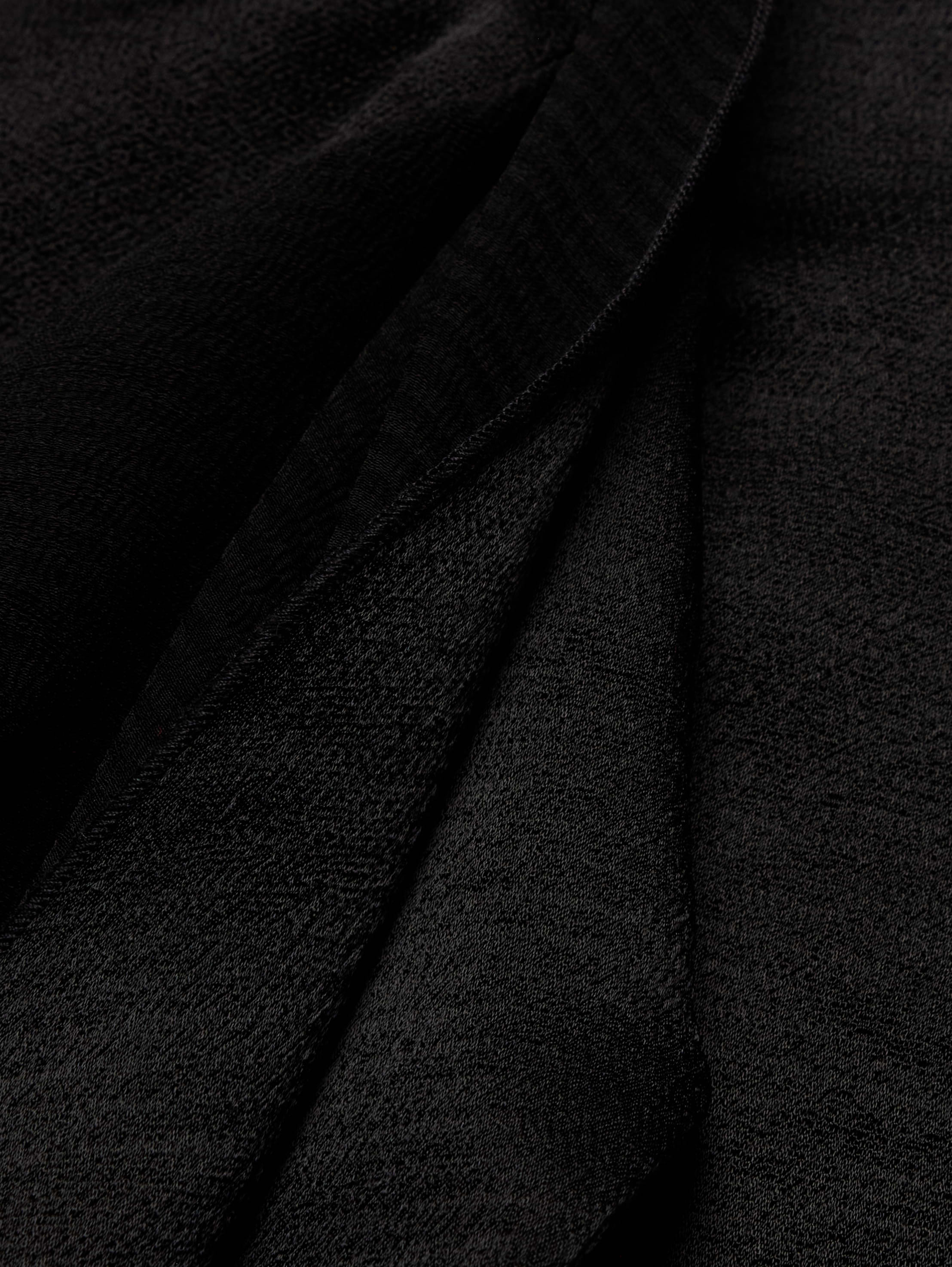 Image 8 of 8, Hammered Satin Draped Cowl-Neck Maxi Dress