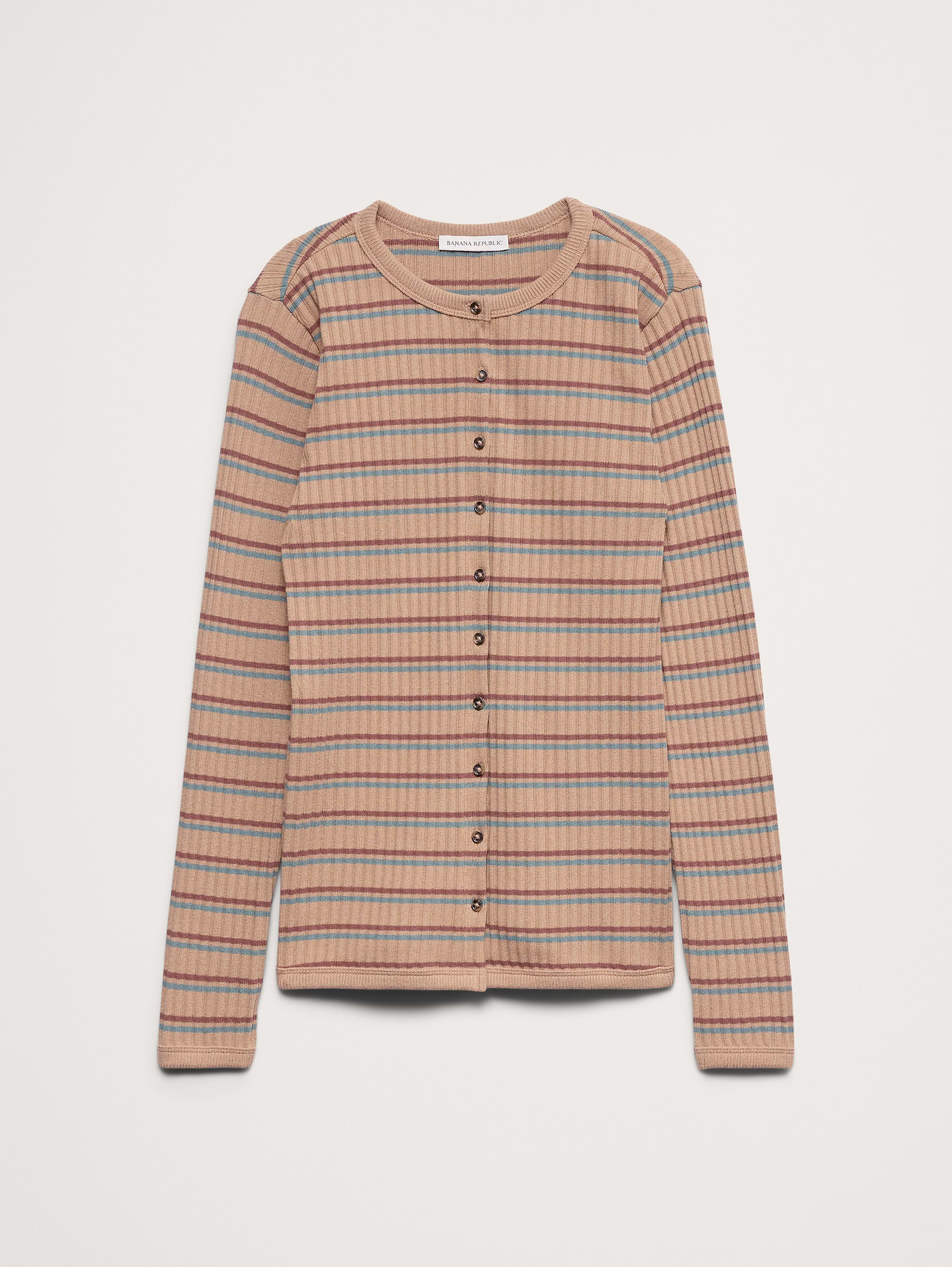 Image 4 of 4, Ribbed Cardigan