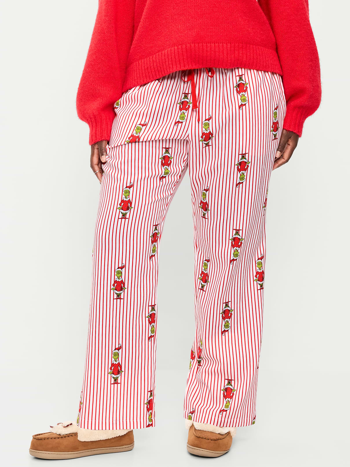 Image 2 of 3, Dr. Seuss™ Grinch Flannel Pajama Pants for Women