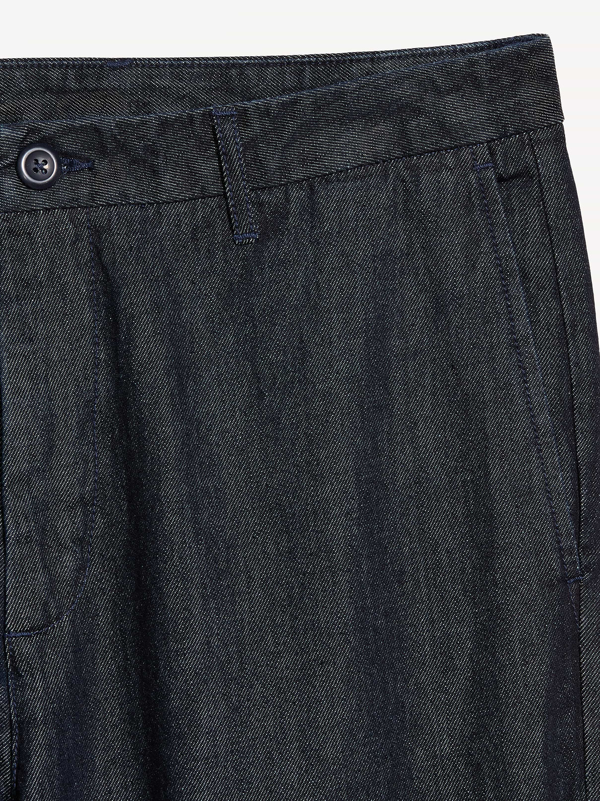 Image 3 of 3, 90s Straight-Fit Denim Dress Pants