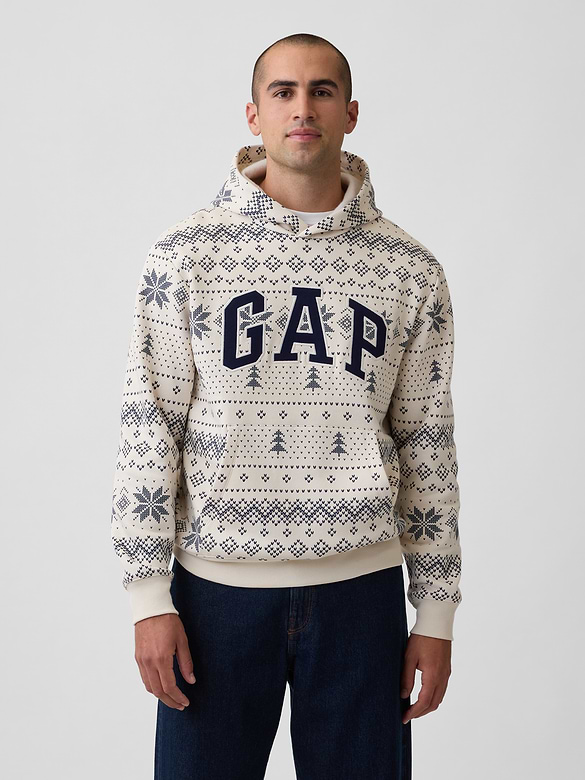 Relaxed Gap Logo Hoodie