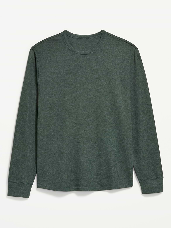 Long-Sleeve Ribbed T-Shirt