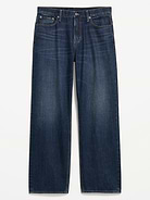 Image 1 of 3, Roomy from hip to ankle, with puddling at the foot., zip fly, front scoop pockets, back patch pockets, Product #1182180