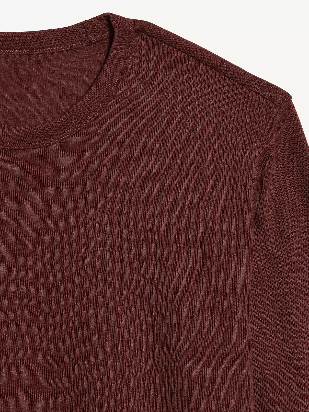 Image 3 of 3, Long-Sleeve Ribbed T-Shirt