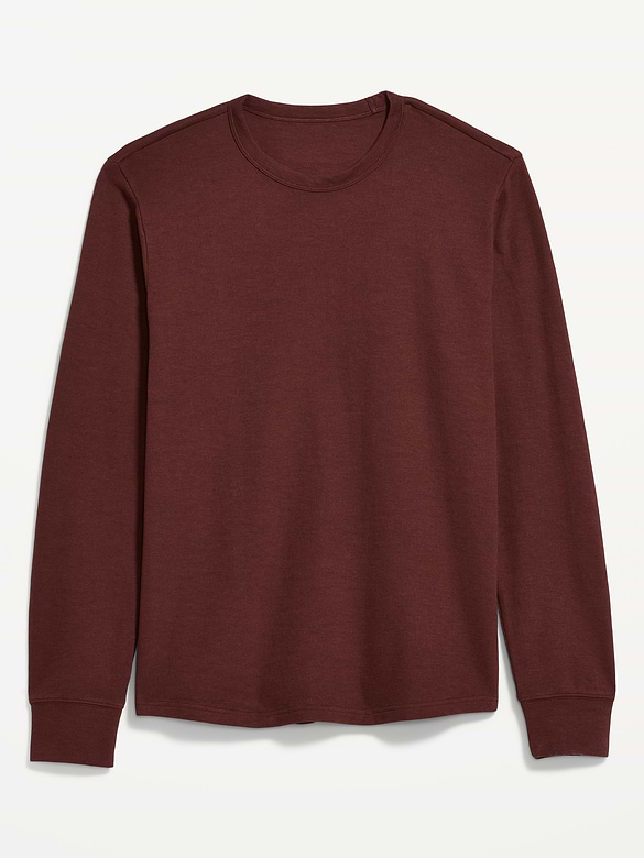 Long-Sleeve Ribbed T-Shirt