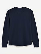 Image 2 of 3, Long-Sleeve Ribbed T-Shirt