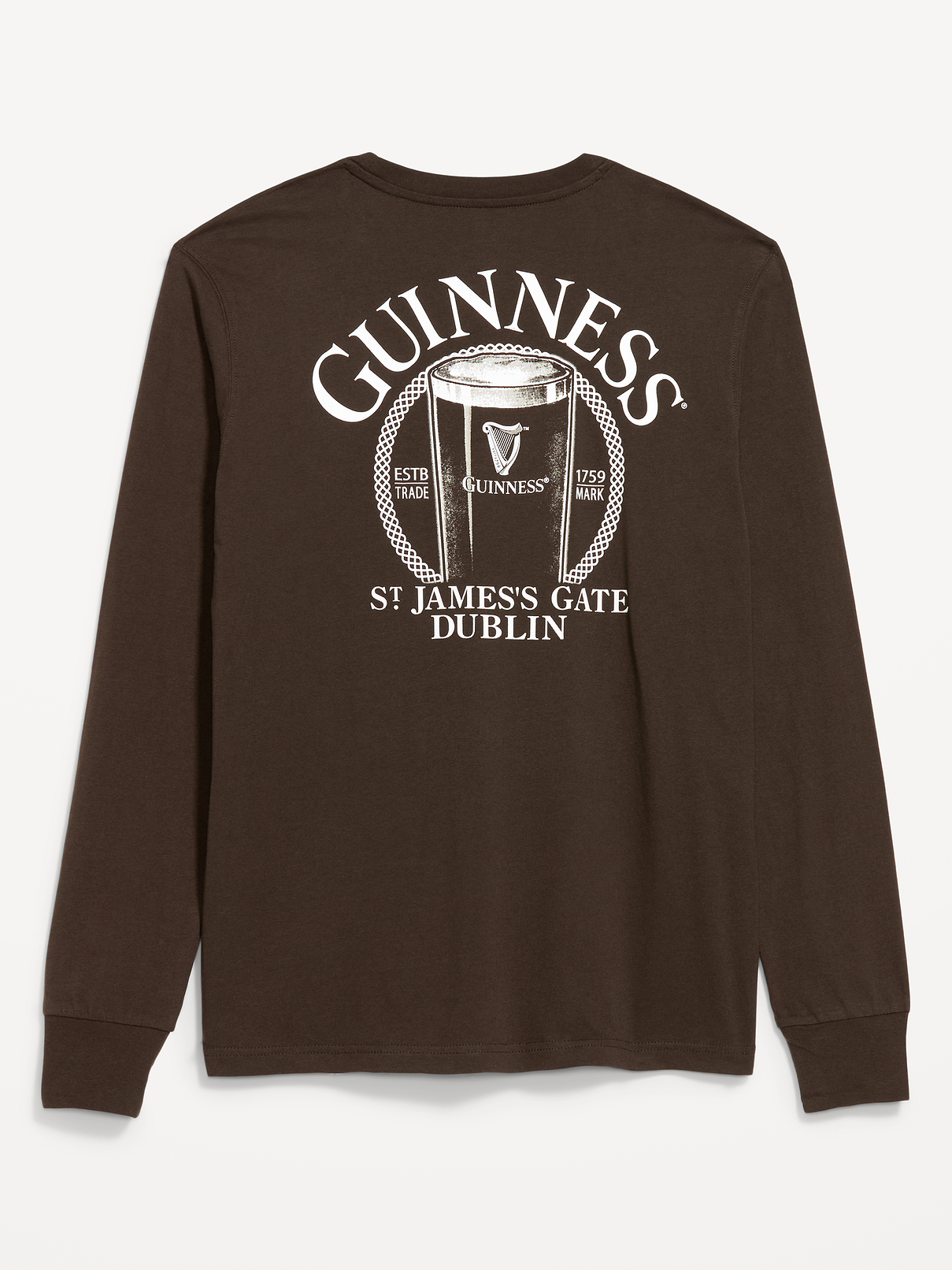 Image 3 of 3, Guinness® Loose Rotation Long-Sleeve Graphic T-Shirt