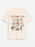 Image 1 of 2, rib-knit crew neck, short sleeves, licensed graphic, ©20th Century Studios, Product #1183946