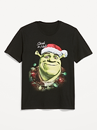 Image 1 of 2, rib-knit crew neck, short sleeves, licensed graphic at front, Product #1183940