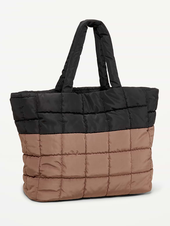 Active Puffer Large Colorblock Tote