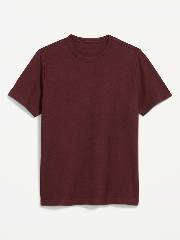 Short-Sleeve Ribbed T-Shirt