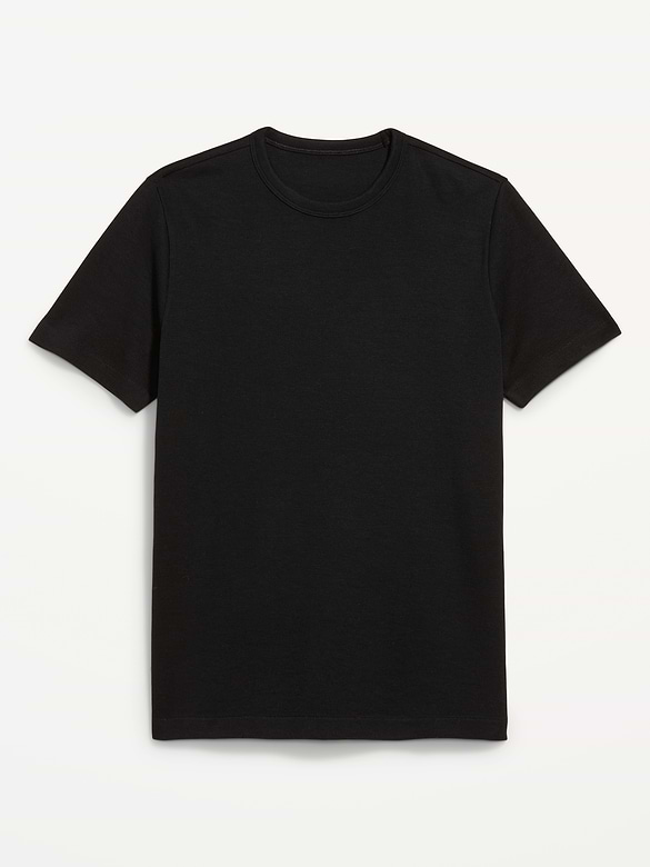 Short-Sleeve Ribbed T-Shirt