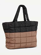 Image 2 of 4, Active Puffer Large Colorblock Tote