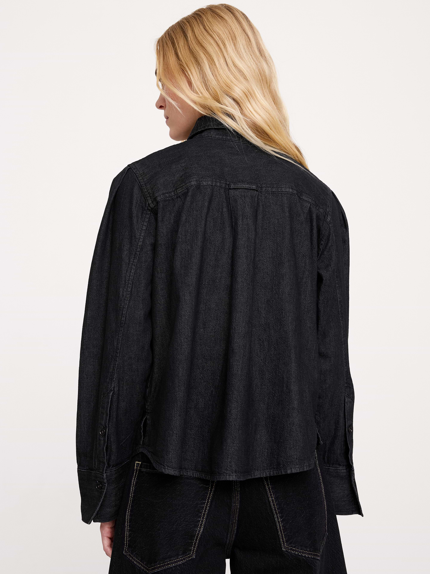 Image 2 of 3, Relaxed Cotton Utility Shirt