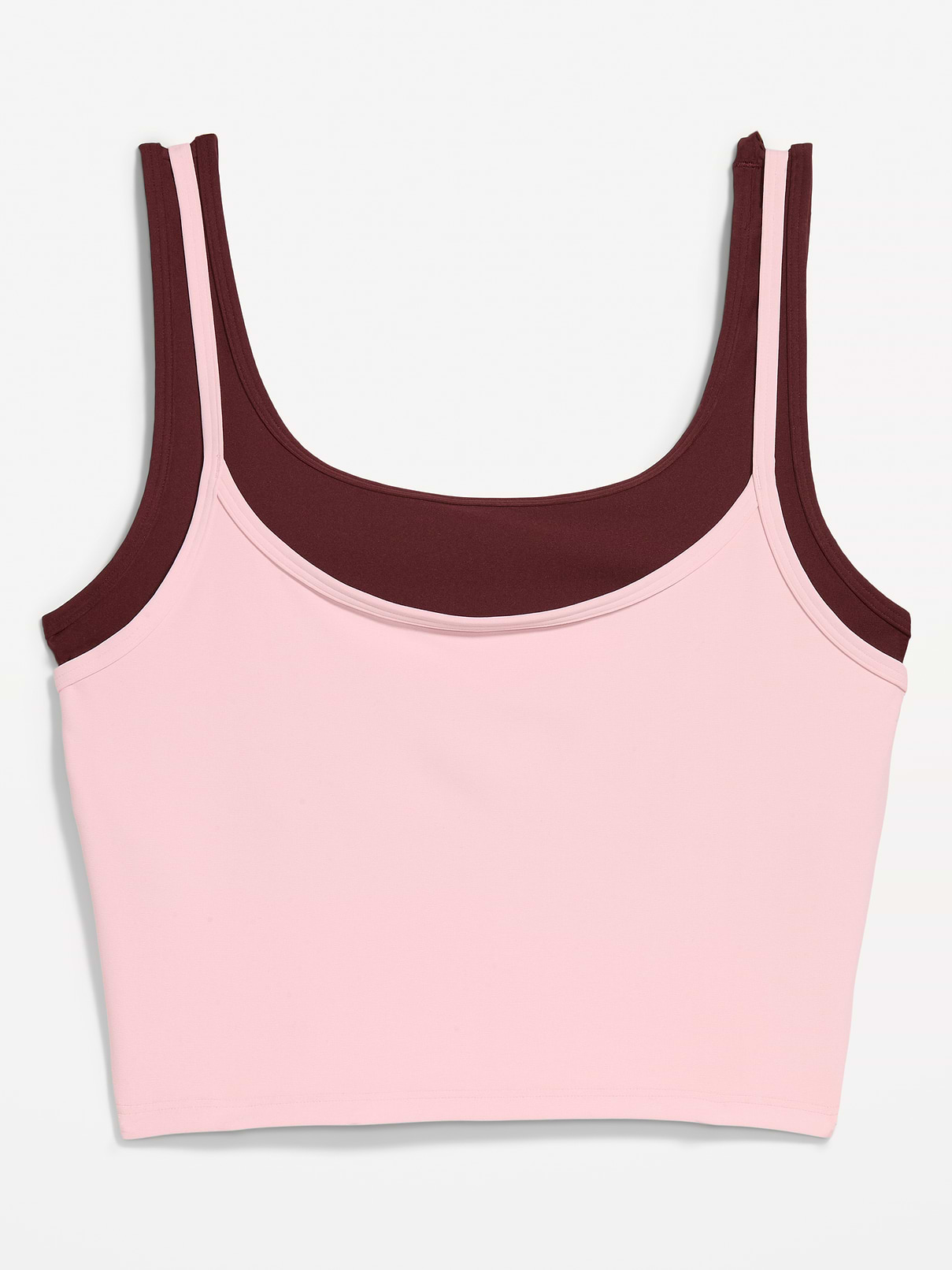 Image 2 of 3, PowerSoft Layered Longline Bra