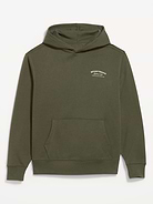 Image 1 of 3, built-in hood, long sleeves, kangaroo pocket, rib-knit trim, pullover style, Product #909028